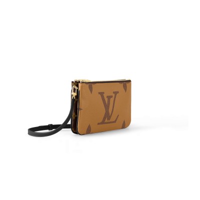 LOUIS VUITTON DOUBLE ZIP POCHETTE M69203 (20*12.5*3cm)